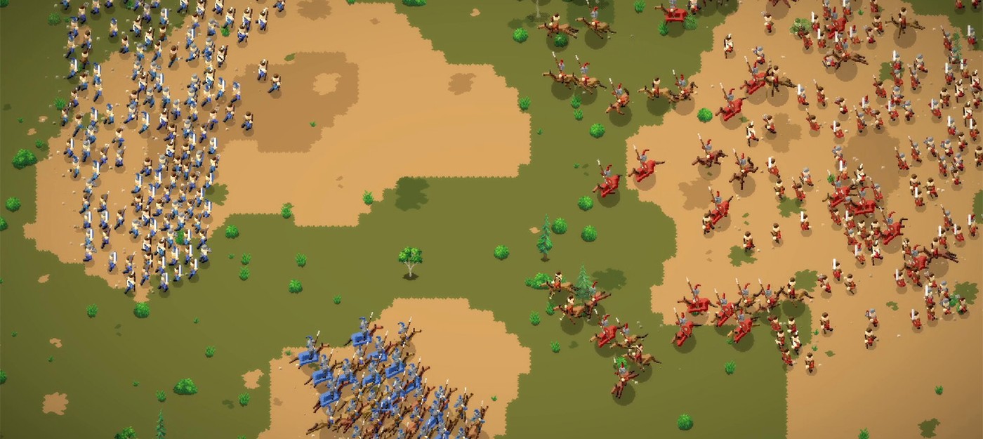 В пиксельной смеси Mount & Blade и Total War нет пушечного мяса, только именные бойцы