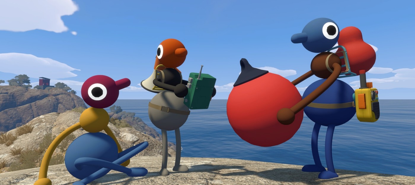 Big Walk от создателей Untitled Goose Game получила 94 балла на Metacritic – ее сравнивают с Breath of the Wild
