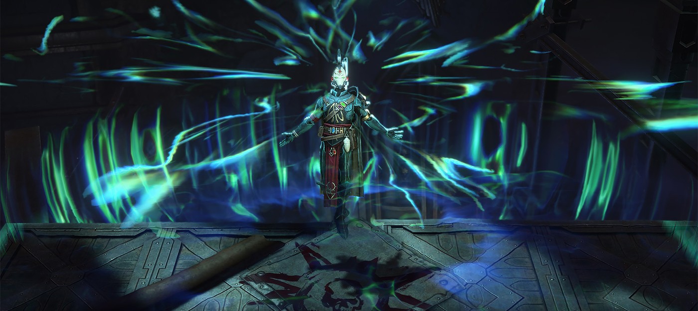 В Warhammer 40,000 Dark Heresy можно завербовать эльдарского корсара и одного из священных псайкеров