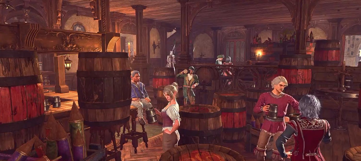 Игрок взорвал главный город Baldur's Gate 3 с помощью бочек и показал, что из этого вышло
