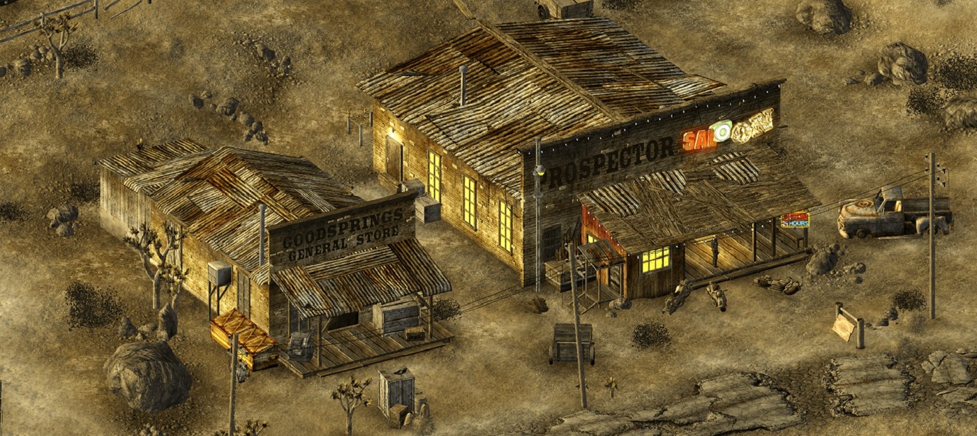 Фанат Fallout: New Vegas показал, как RPG могла бы выглядеть в изометрической перспективе классических частей серии