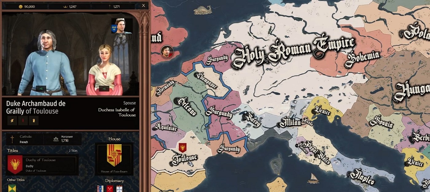 Энтузиасты пытаются воссоздать Crusader Kings 3 прямо внутри Mount & Blade 2: Bannerlord
