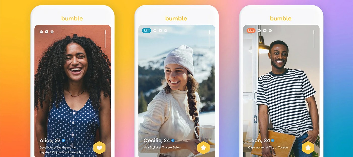 Bumble отказалась от правила первого сообщения только для женщин