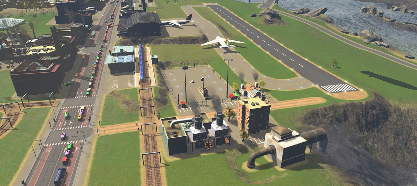 Игрок Cities Skylines построил худшее место для жизни – рядом с крематорием, мусоросжигательным заводом, стоком канализации и аэропортом