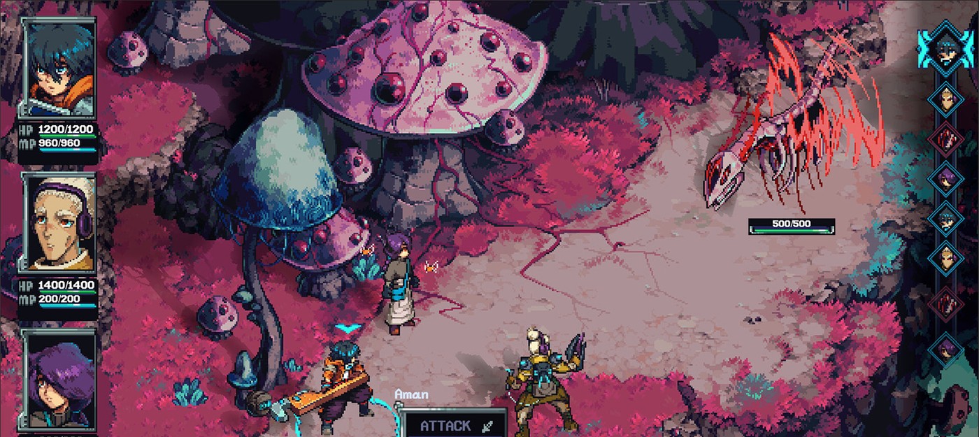 Stillsun Ark – стильная пиксельная JRPG про выживание на планете с неподвижным солнцем