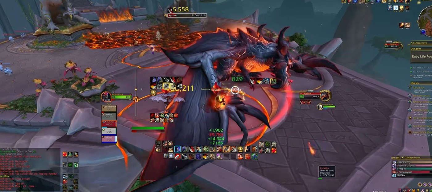 Игроки World of Warcraft сообщают, что персонажи продолжают сражаться с боссами даже после отключения от сервера