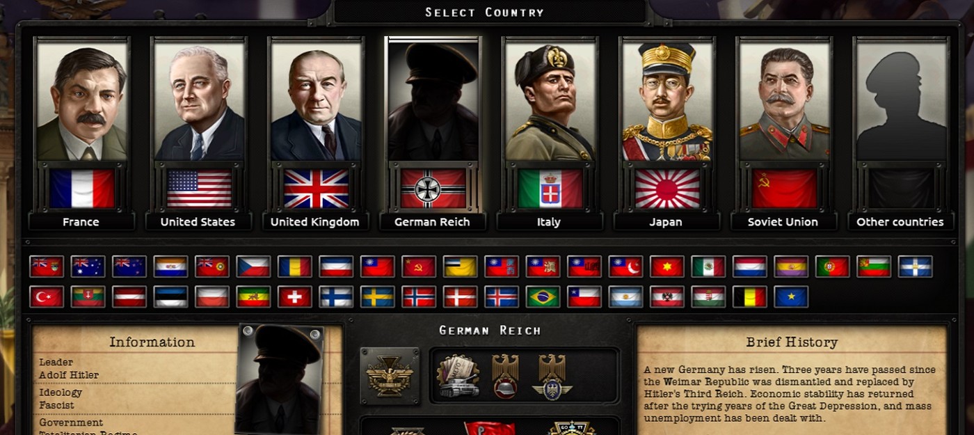 Часть геймеров до сих пор не в курсе, почему в немецкой версии Hearts of Iron 4 отсутствует портрет Гитлера