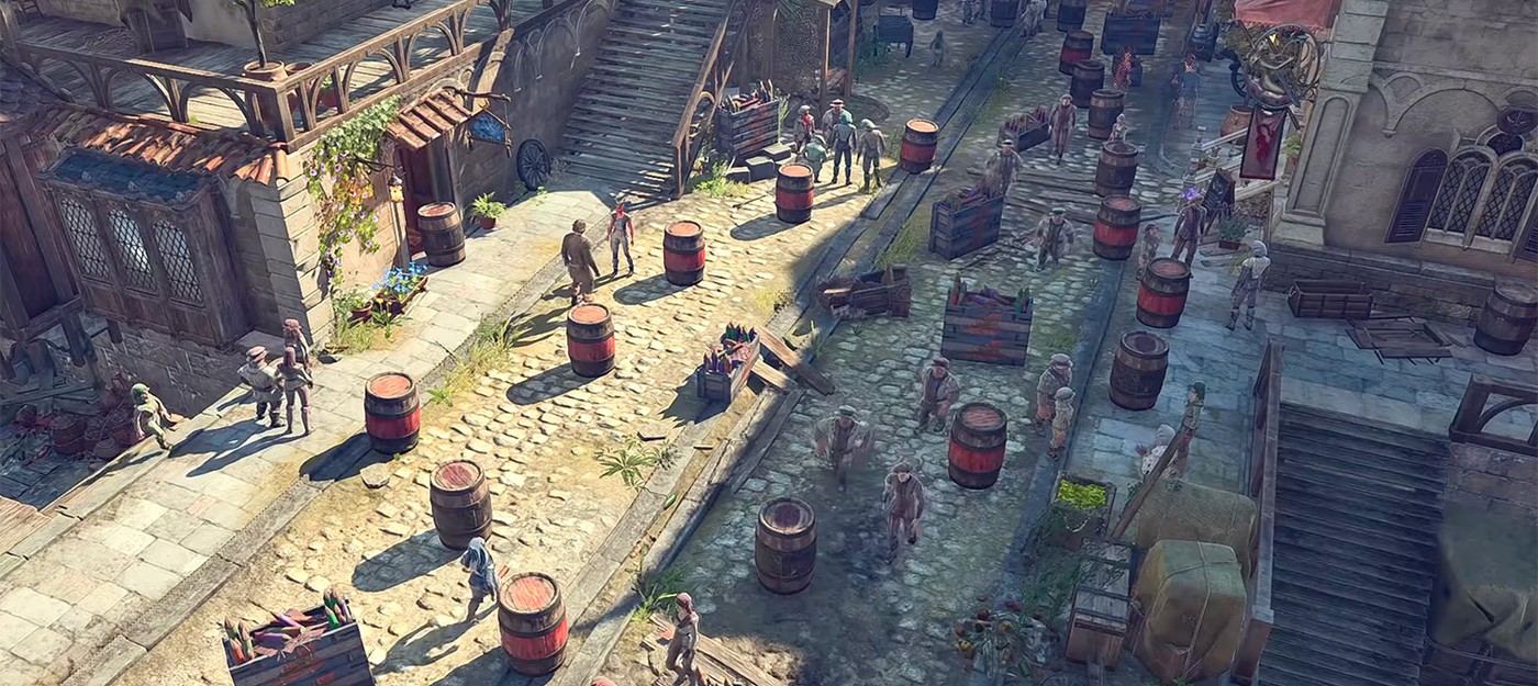 Игрок Baldur's Gate 3 подорвал весь город Врата Балдура цепочкой из сотен бочек