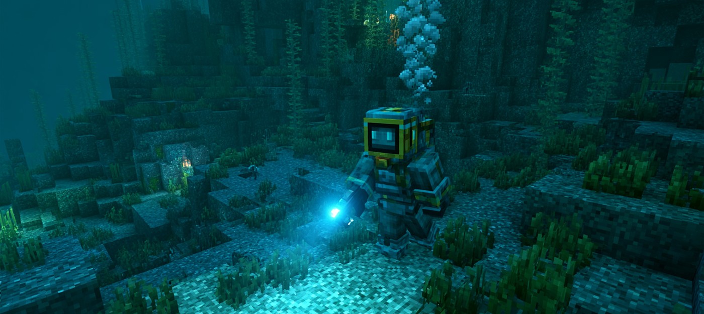 Игроки Minecraft требуют углубить океаны и добавить водолазные костюмы