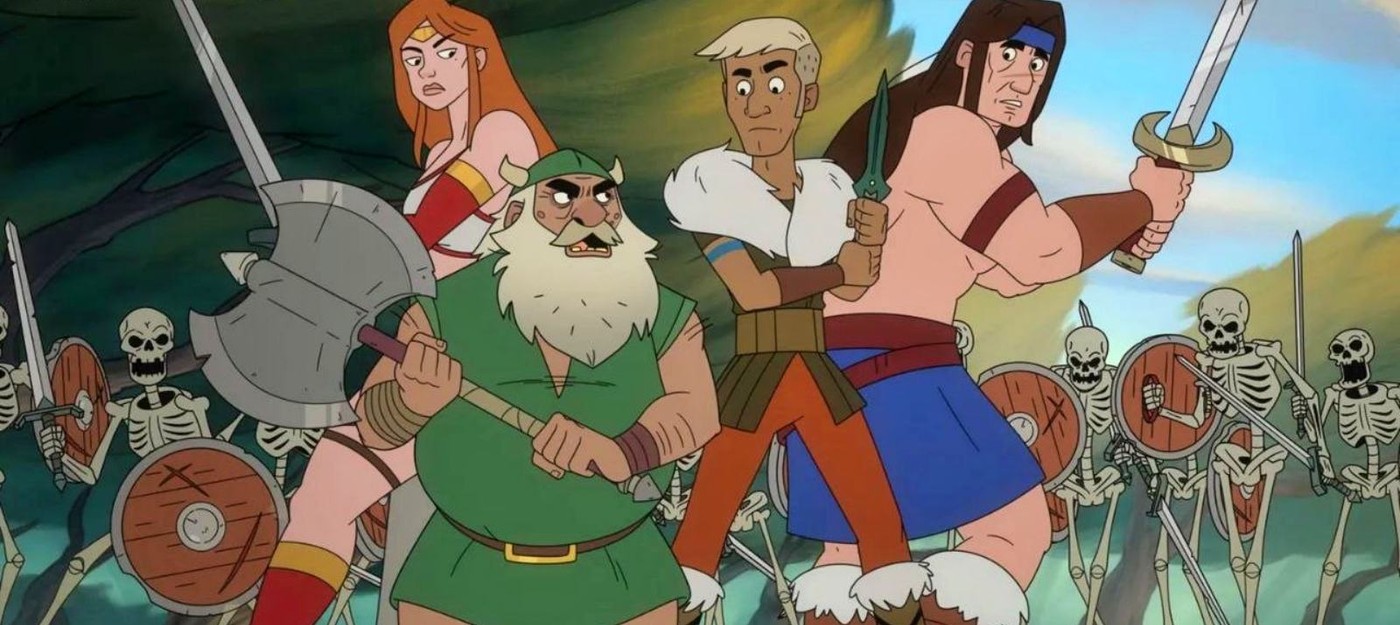 Paramount+ выпустил трейлер мультсериала Golden Axe по мотивам культовой серии от SEGA