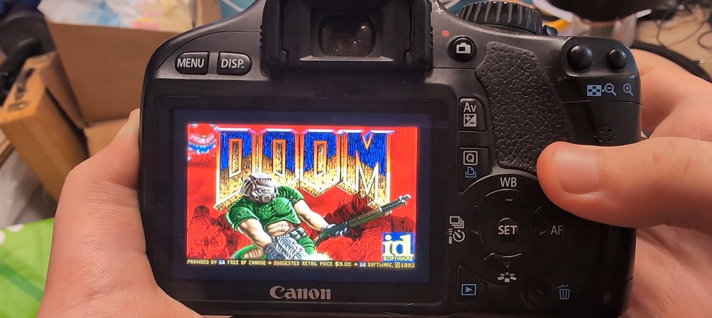 Doom запустили на фотоаппарате Canon EOS 550D – теперь можно резать демонов и делать свадебные фото одновременно