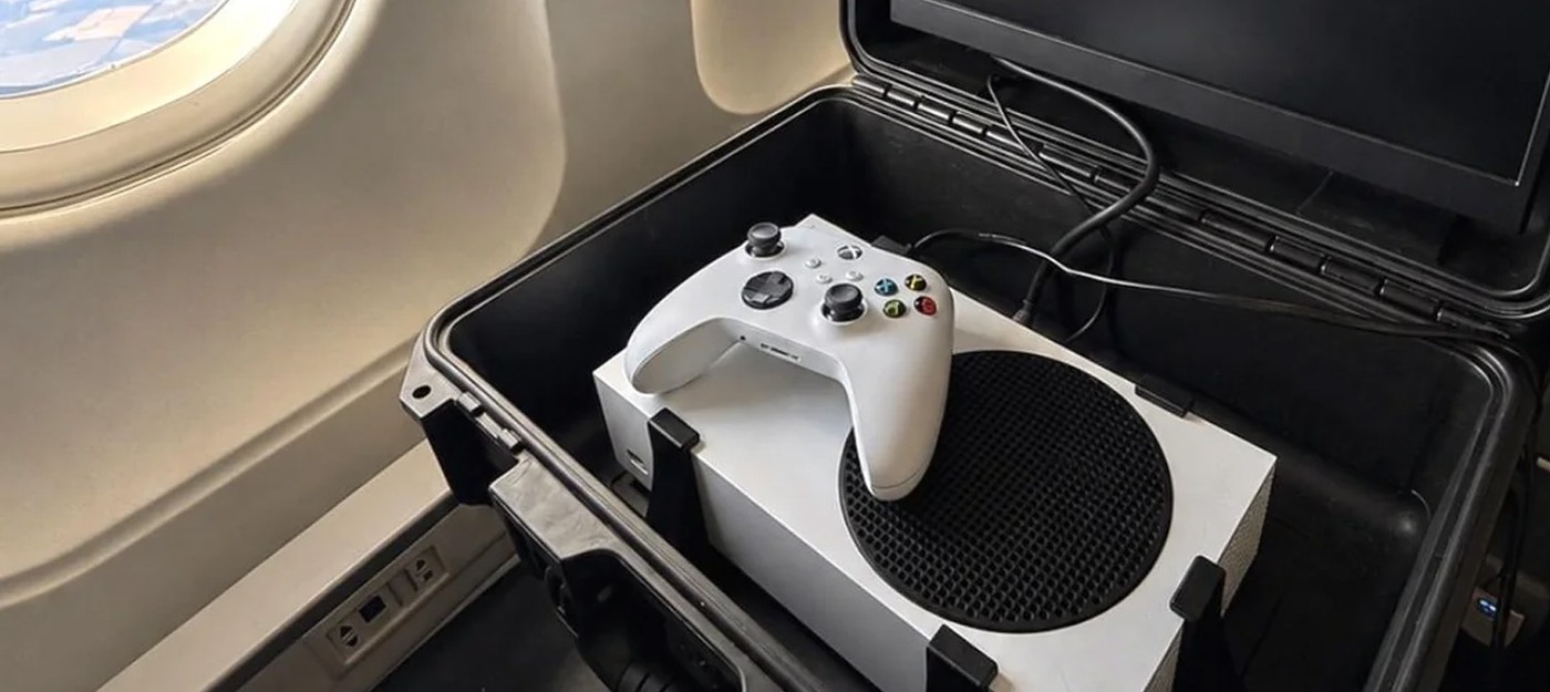 Портативный Xbox в кейсе Pelican не запустился на высоте 10 километров