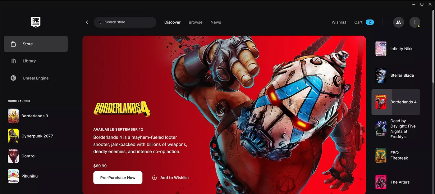 Аналитик не верит в шансы Epic Games Store против Steam – Epic ответила рекордом в 400 миллионов долларов