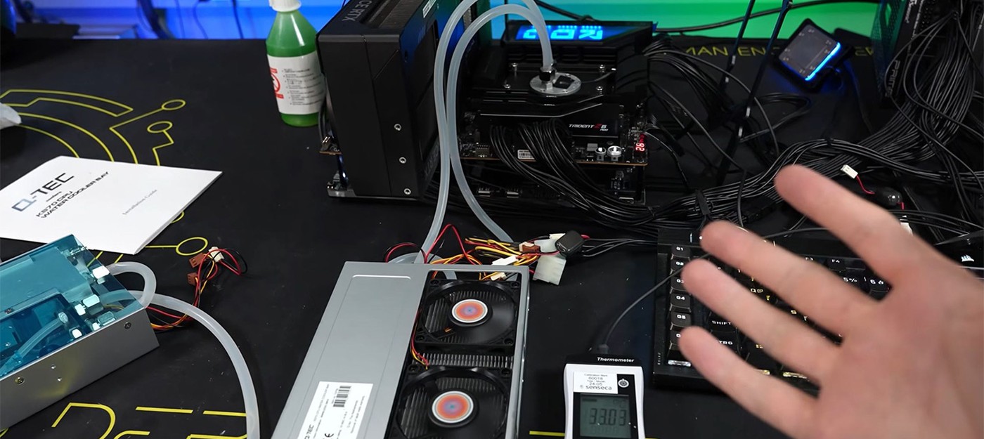 Водяное охлаждение 2004 года для Pentium 4 справилась с Ryzen 7 9800X3D в играх, но провалилась в Cinebench