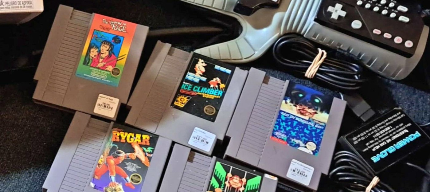 У коллекционера украли более 860 картриджей NES стоимостью до 100 тысяч долларов – он собирал ее 40 лет