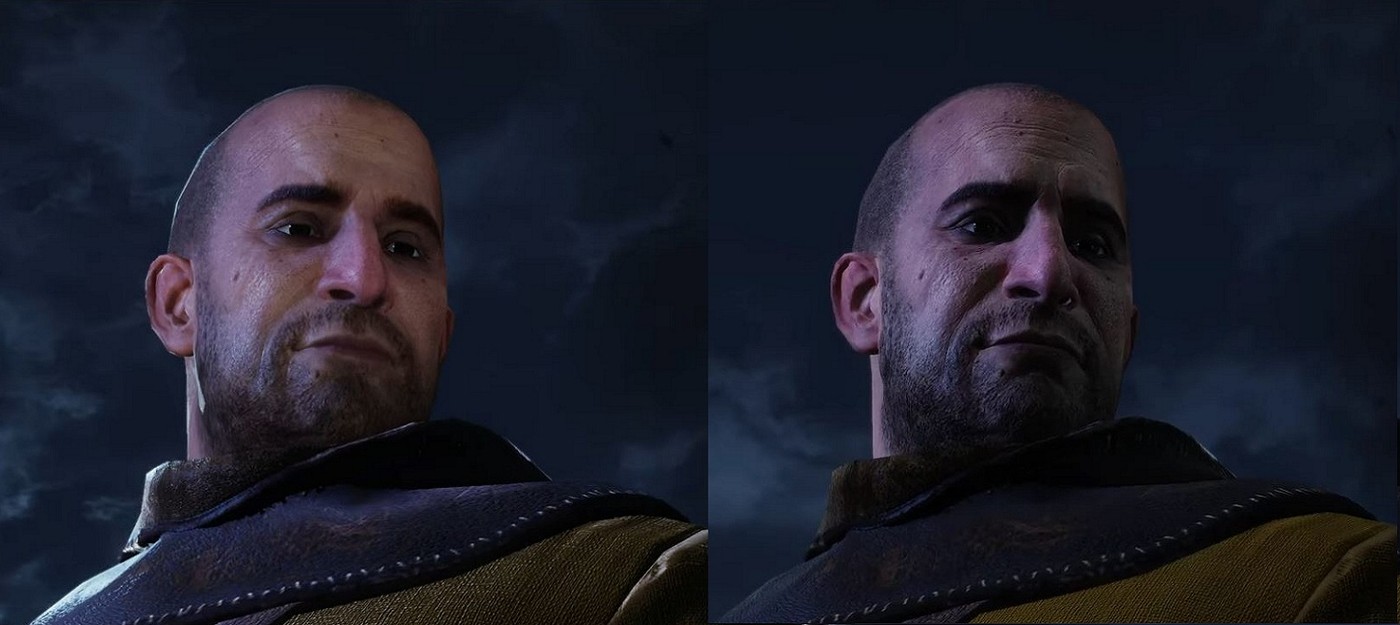 Фанат The Witcher 3 сравнил кадр с Гюнтером о'Димом из оригинала и ремастера – в переиздании картинка стала хуже из-за освещения