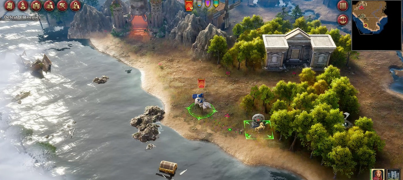 12 минут геймплея ремейка Heroes of Might and Magic 3 в 4K