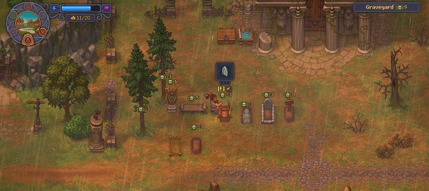 Graveyard Keeper 2 выйдет 22 сентября с армией зомби и обороной города