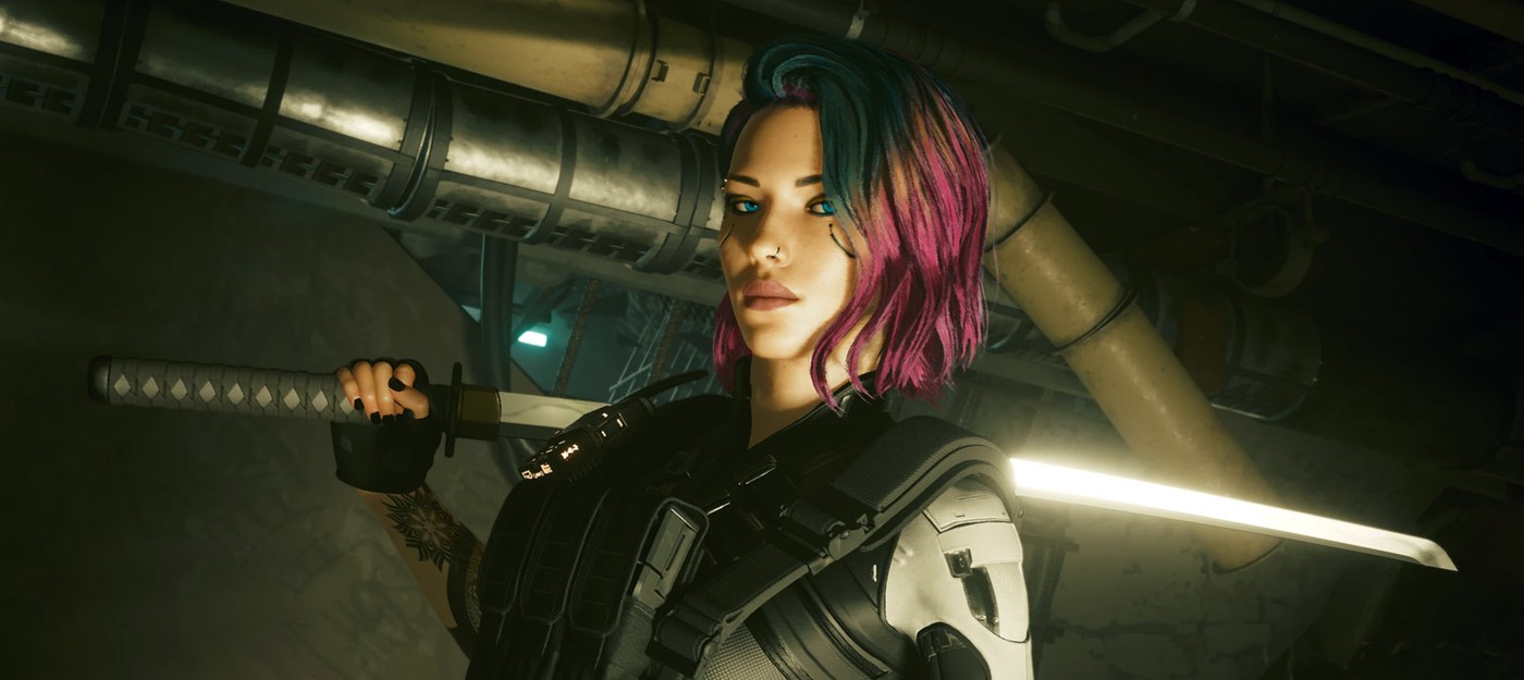 Лысый призрак с красным лицом преследует геймеров в Cyberpunk 2077