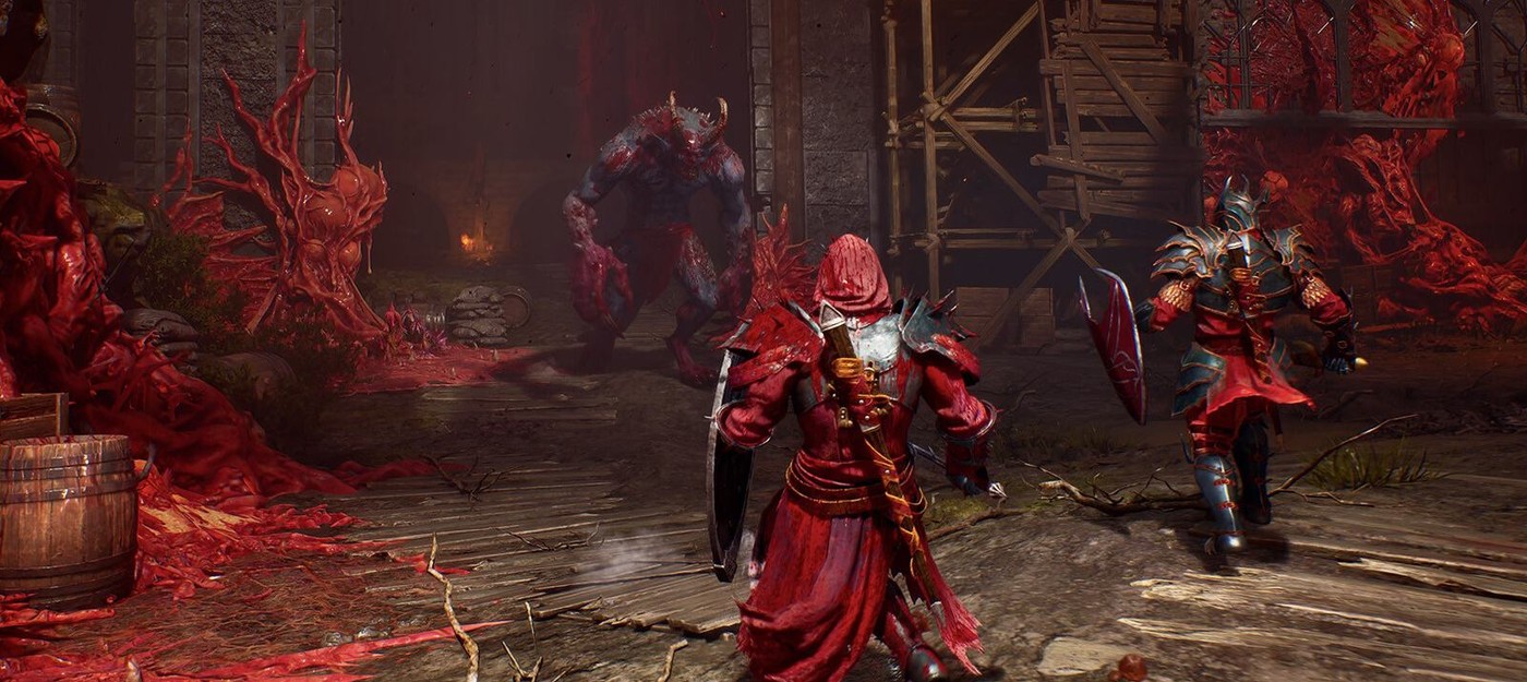 Вышел кровавый экшен-рогалик Crimson Moon про нефилима в духе Dark Souls