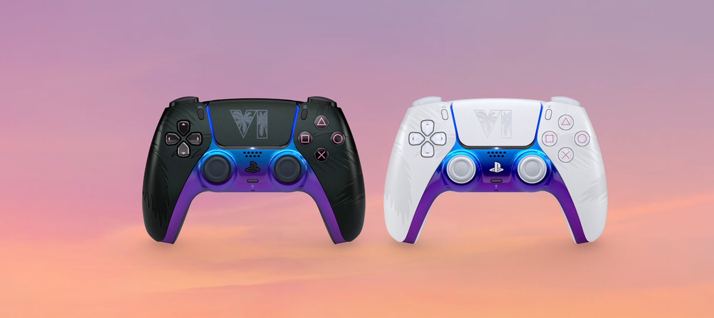 Sony показала два лимитированных DualSense в стиле GTA 6 по цене 85 долларов