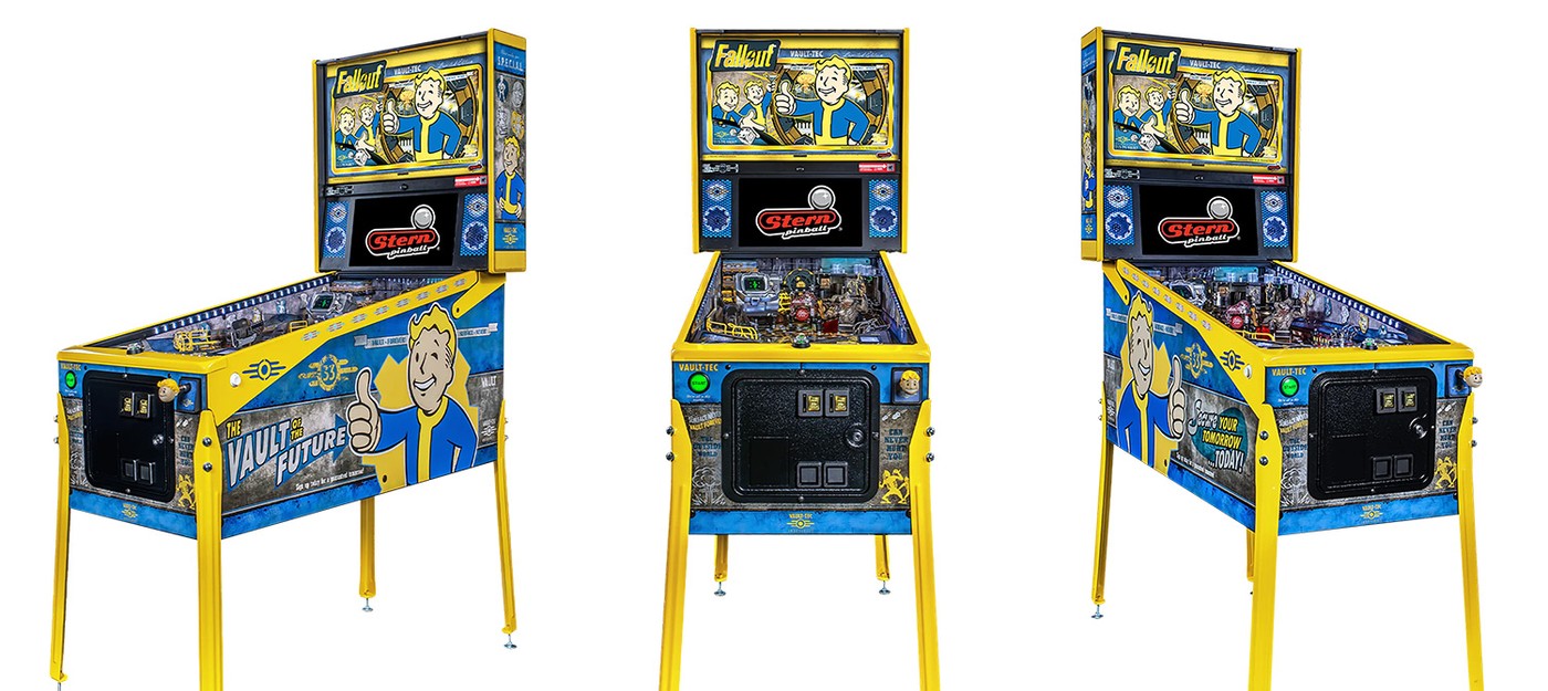 Fallout стала пинболом – три автомата Stern Pinball по цене до 13 999 долларов