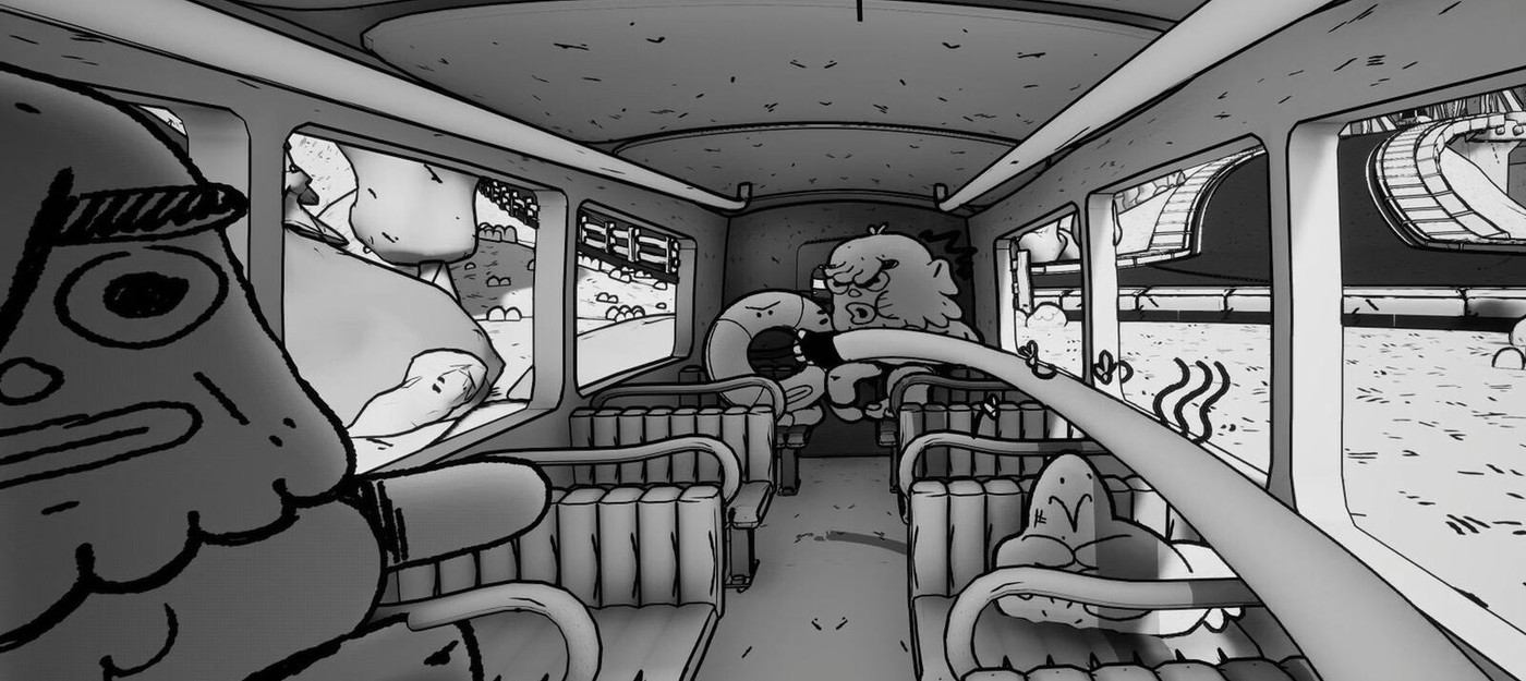 Double Fine анонсировала комедийный симулятор водителя автобуса Thank You Bus Driver