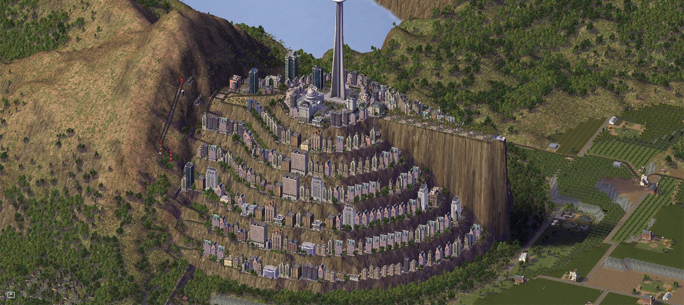 Игрок SimCity 4 построил Минас Тирит – жить там невозможно, зато выглядит внушительно