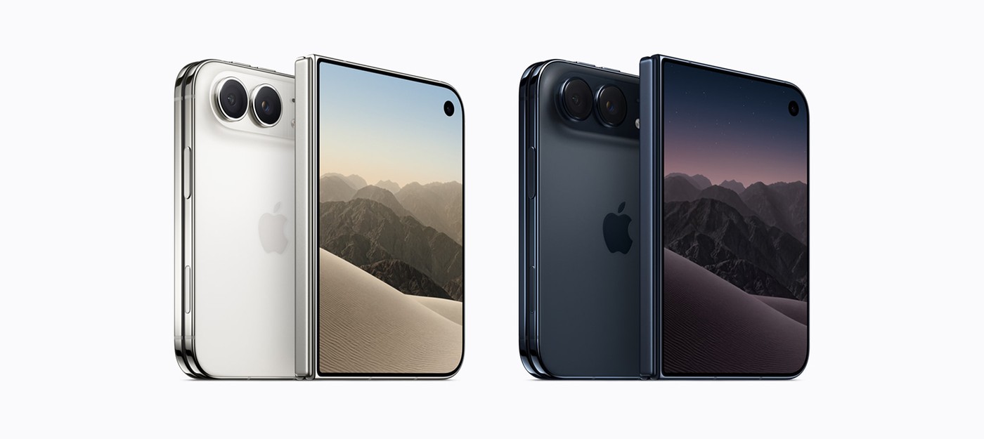 Apple представила складной iPhone Duo с экраном 7,6 дюйма и ценой от 2000 долларов