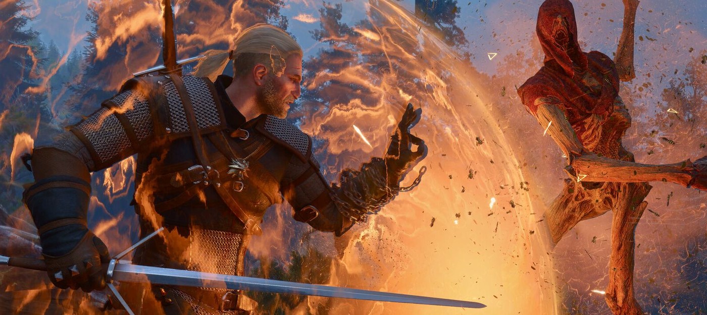 Цепь Геральта должна была появиться еще в The Witcher 3, но технически это стало возможным только сейчас