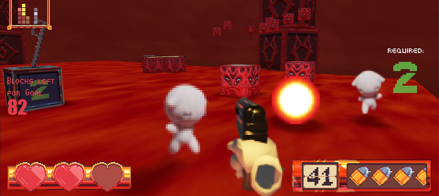Тетрис с дробовиком и жутким младенцем – в Steam доступно демо Blocks for Babies