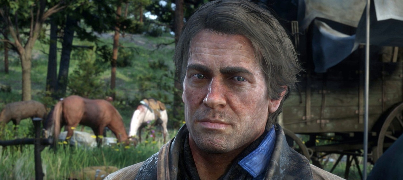 Странный баг в Red Dead Redemption 2 заставил Датча любоваться голым Артуром