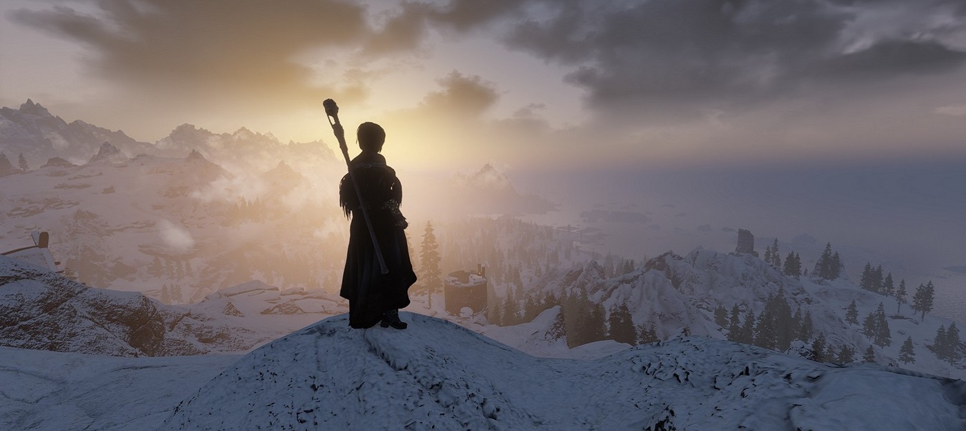 Поклонники Skyrim поделились локациями, в которых они провожают своих Довакинов на покой