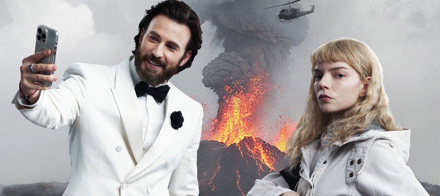 Крис Эванс против вулкана – Netflix показал первый трейлер черной комедии "Жертва"