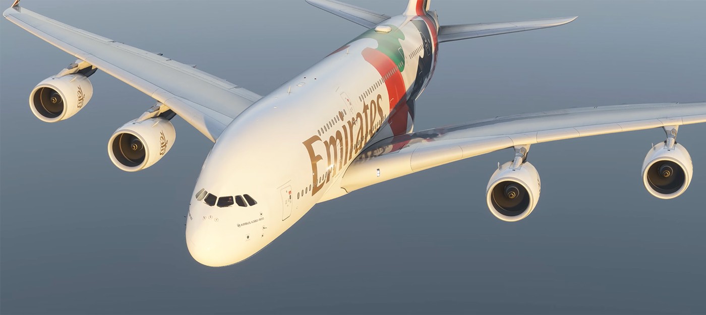 В Microsoft Flight Simulator 2024 появился Airbus A380 за 74,49 доллара