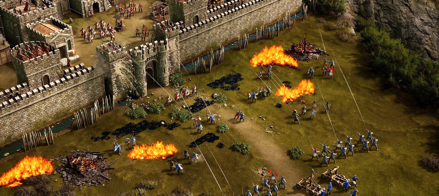Трейлер особенностей Stronghold 4 – 8 лордов-злодеев и 14 полей сражений