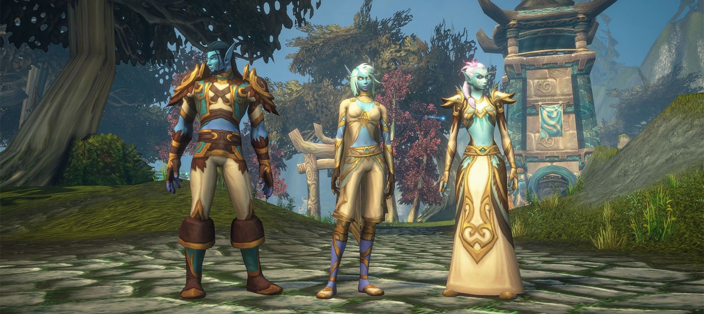 Фанаты World of Warcraft спорят из-за стартовой зоны Небеснорождённых в WoW Forever и её несоответствия тону классики