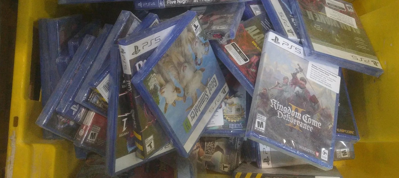 Amazon уничтожает сотни запечатанных дисков для PS5, потому что их никто не покупает