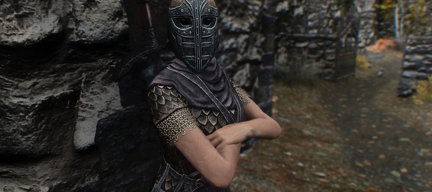 Игрок в Skyrim поделился роликом со стражником Рифтена, который вылетел из таверны со скоростью пушечного ядра