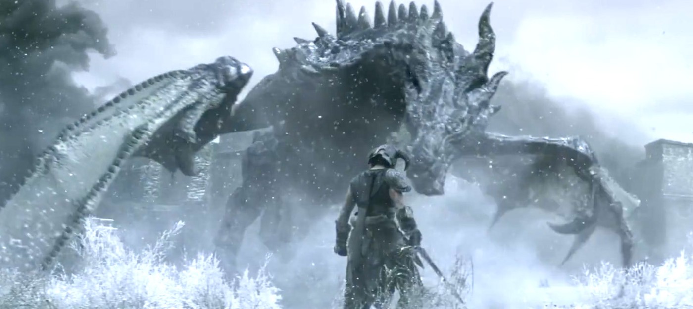 Житель Скайрима против дракона – чем живой трейлер Skyrim не похож на игру