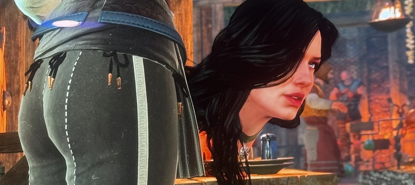 Баги ремастера The Witcher 3 отделили голову Йеннифэр от тела, а Геральта заставили смотреть прямо сквозь чародейку