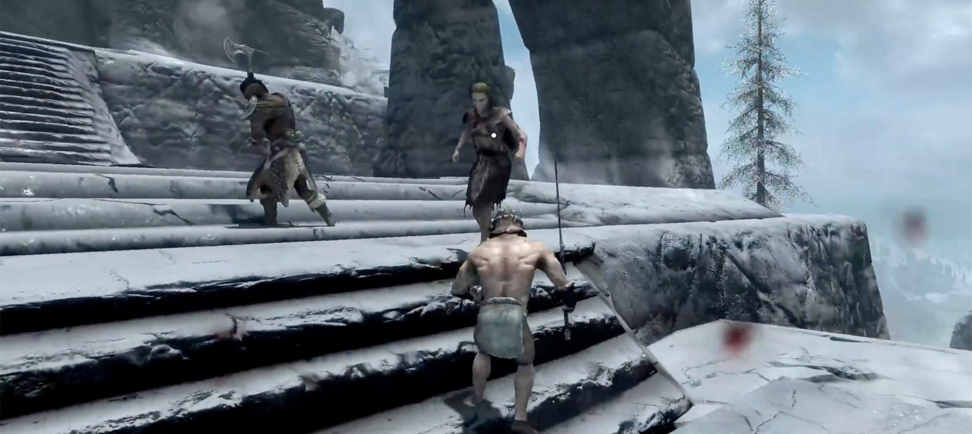 Боевую систему Elden Ring перенесли в 14-летнюю Skyrim и мод уже полностью играбельный