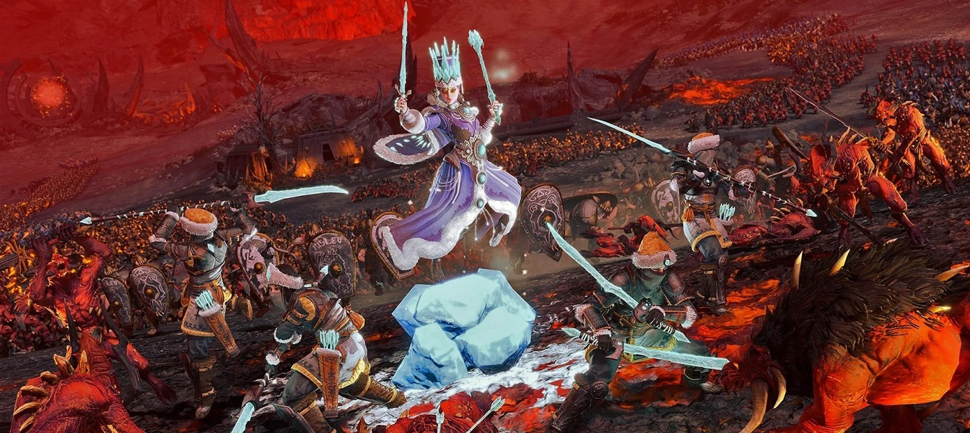 Игроки в Total War: Warhammer 3 жалуются на ИИ, который начал собирать нормальные армии и теперь с ним почти всё время приходится воевать вручную