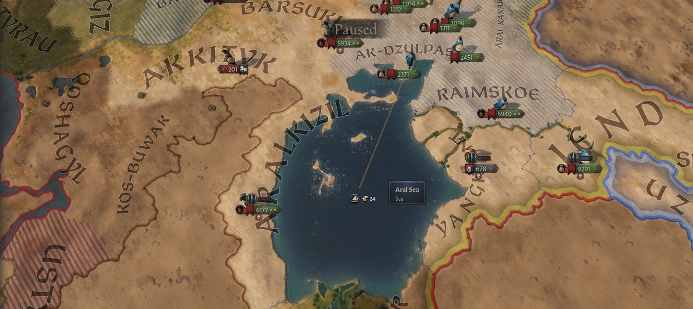 Игрок в Crusader Kings 3 пожаловался на слишком большое Аральское море – а в ответ получил лекцию об СССР и монголах