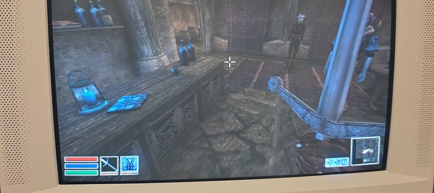 Геймер запустил Morrowind на ЭЛТ-мониторе и назвал такой подход "оптимальной игровой конфигурацией" для этой игры