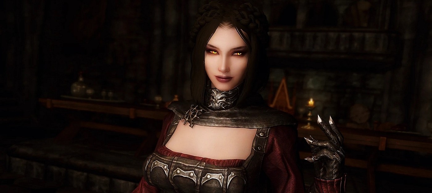 Серана из Skyrim до сих пор умиляет геймеров своей привычкой во время боя воскрешать коз и кур вместо опытных воинов