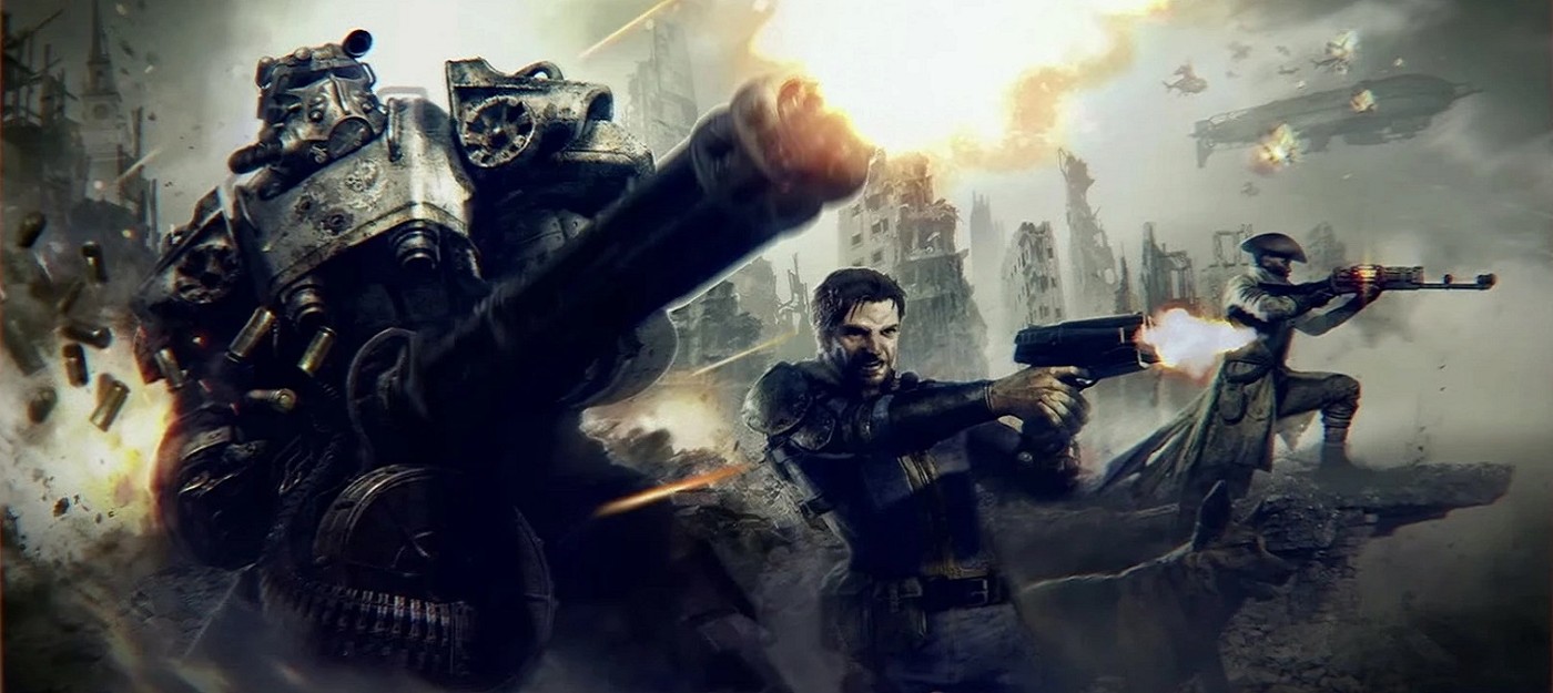 Геймер превратил хижину Лонгфелло в Fallout 4 в Западный фронт Первой мировой – с окопами, артиллерией и винтокрылами