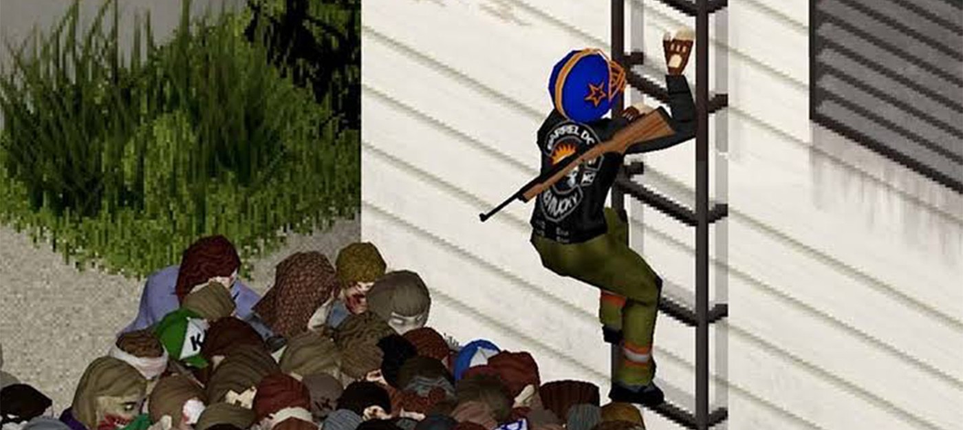 В Project Zomboid наконец можно забраться по лестнице и вскрыть дверь ломом