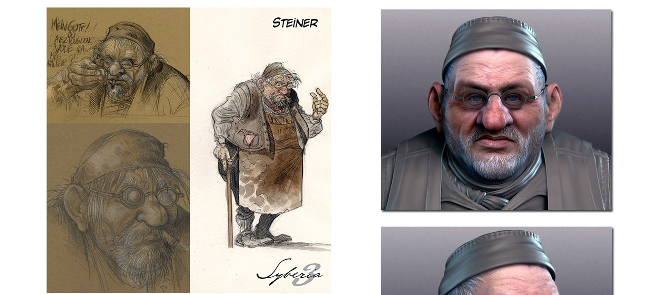Детали первых двух персонажей Syberia 3