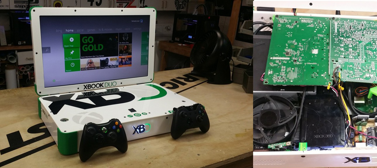Xbox One и 360 упаковали в одну "консоль"